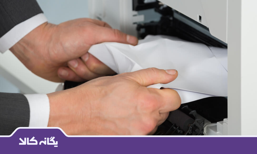 رفع ارور paper jam اسکنر