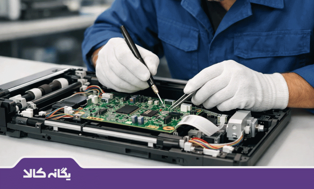 دلایل رایج خرابی برد اسکنر